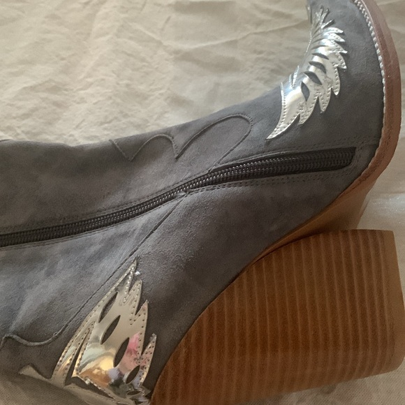 Free people Jeffrey Campbell dolly boots size 7 new without box - Picture 8 of 12